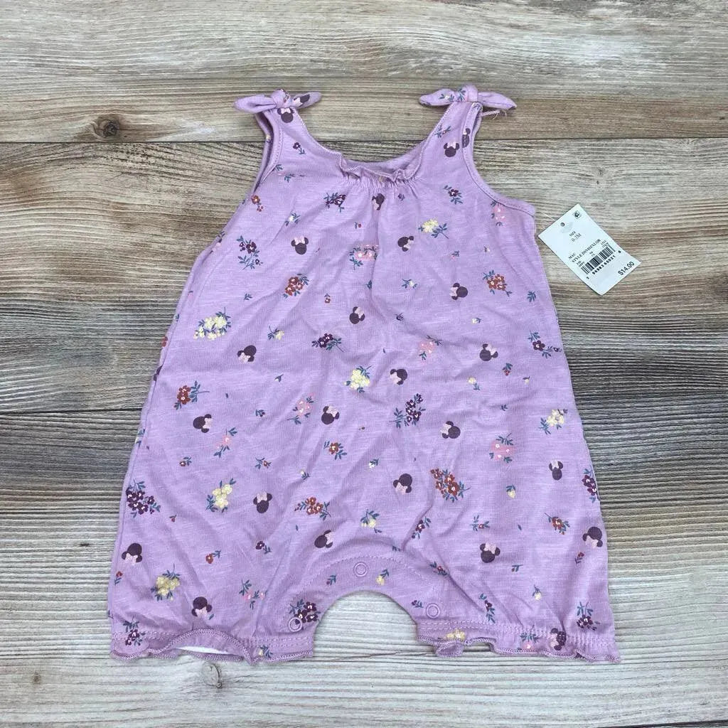 NEW Disney Baby Minnie Mouse Shortie Romper sz 0-3m - Me 'n Mommy To Be