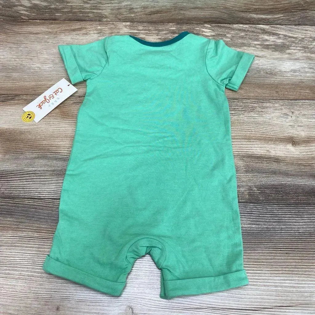NEW Cat & Jack Growing Day By Day Romper sz 12m - Me 'n Mommy To Be