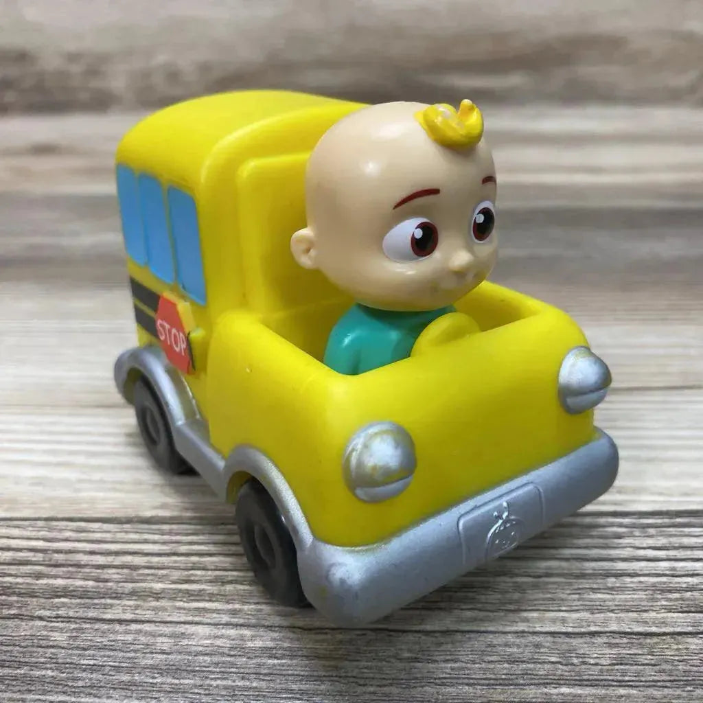 Jazwares Cocomelon JJ Mini School Bus Little Car - Me 'n Mommy To Be