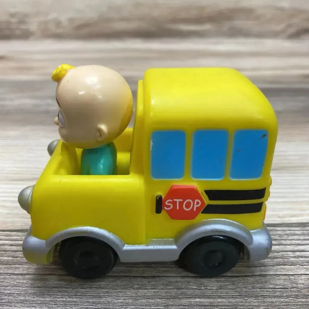 Jazwares Cocomelon JJ Mini School Bus Little Car - Me 'n Mommy To Be