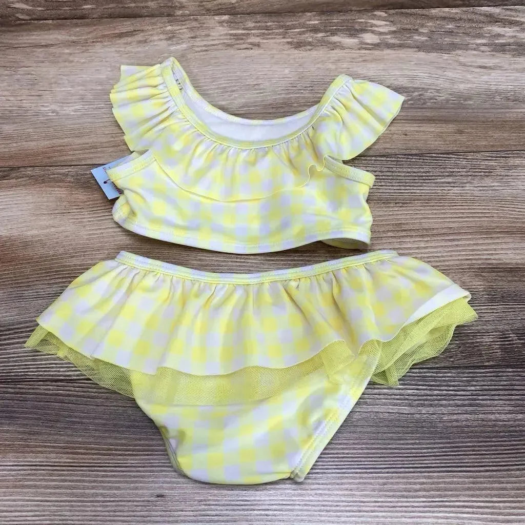 NEW Cat & Jack 2pc Gingham Bikini Set sz 2T - Me 'n Mommy To Be