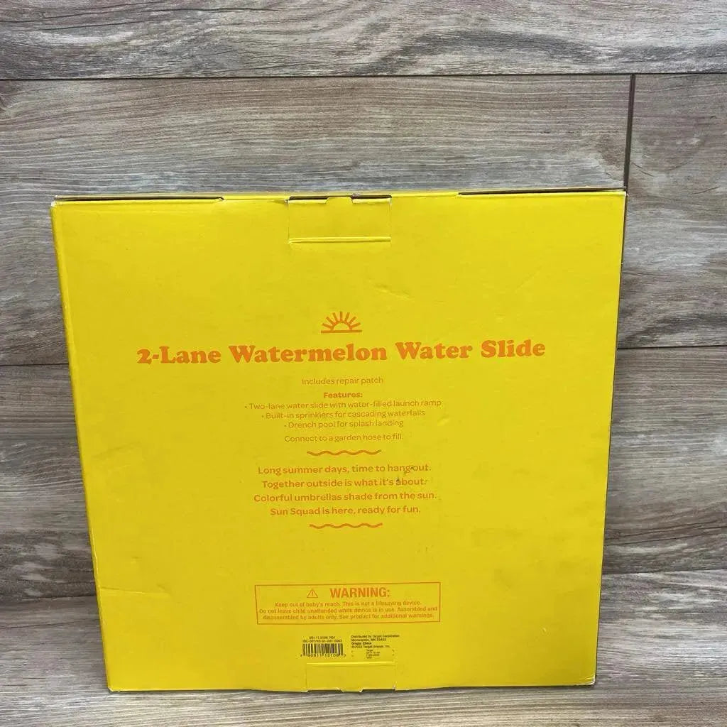 NEW Sun Squad Watermelon Water Slide - Me 'n Mommy To Be