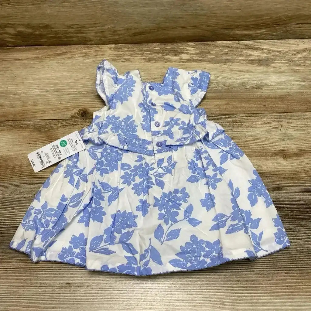 NEW Just One You 2pc Floral Dress & Bloomers sz 3m - Me 'n Mommy To Be