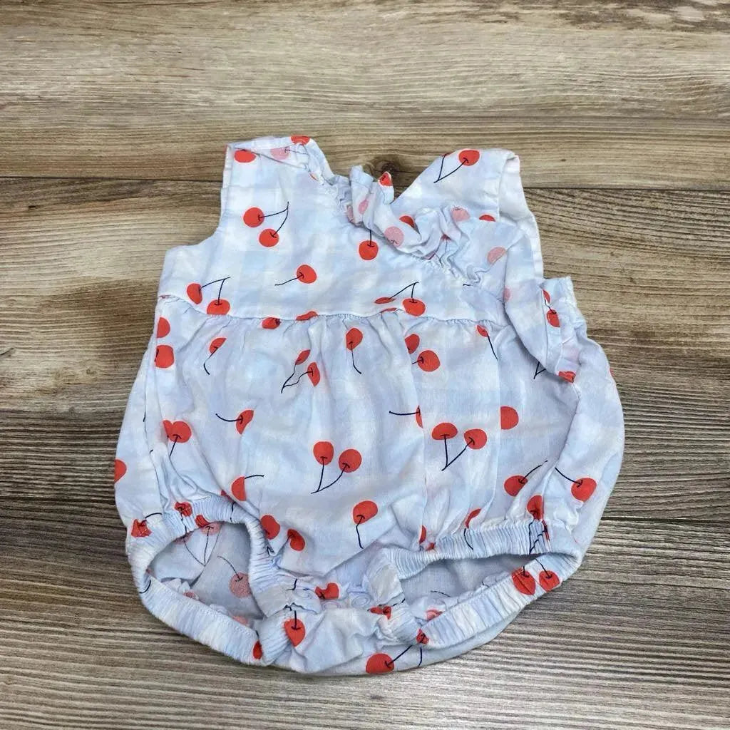 Cat & Jack Cherry Print Romper sz 0-3m - Me 'n Mommy To Be