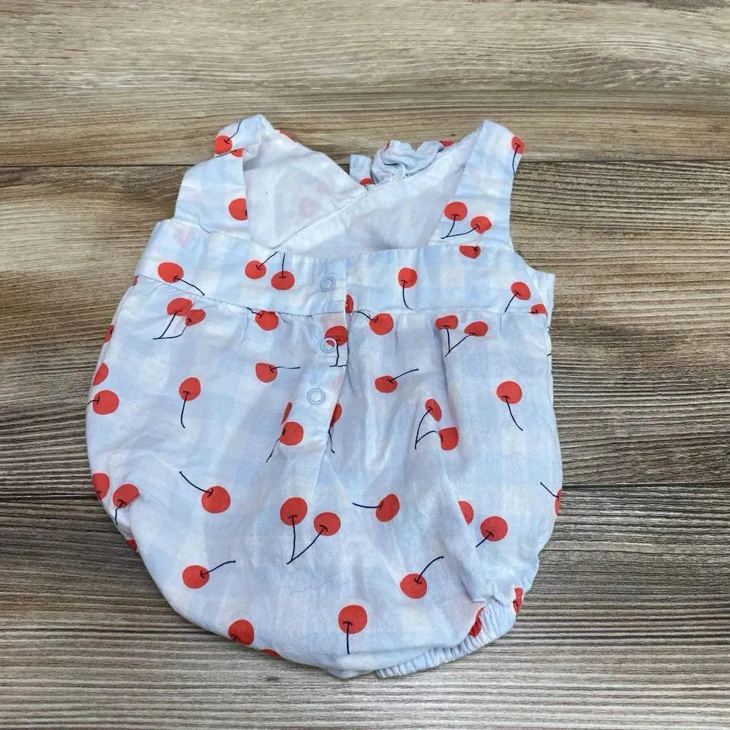 Cat & Jack Cherry Print Romper sz 0-3m - Me 'n Mommy To Be