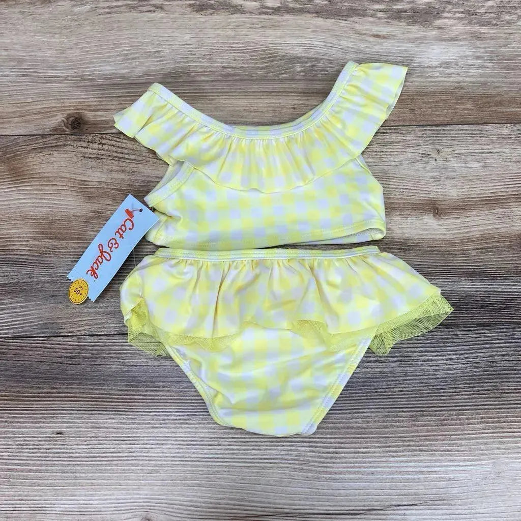 NEW Cat & Jack 2pc Gingham Bikini Set sz 18m - Me 'n Mommy To Be