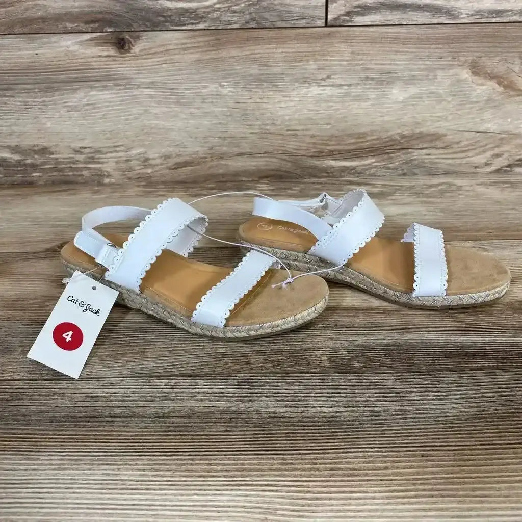 NEW Cat & Jack Girls' Chessie Espadrille Sandals sz 4Y - Me 'n Mommy To Be
