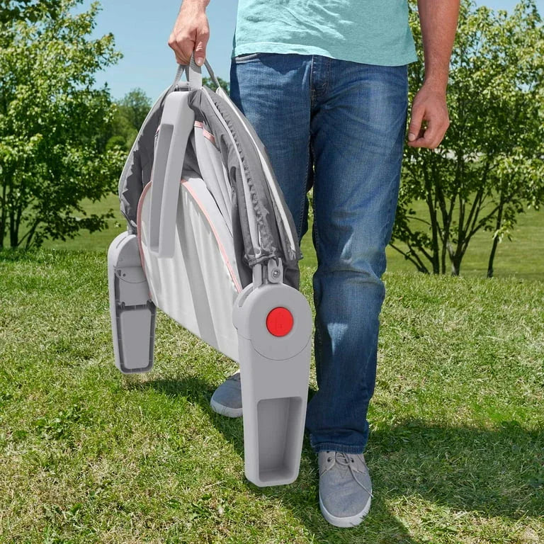 NEW Fisher Price On-The-Go Baby Dome in Pink Pacific Pebble - Me n Mommy To Be