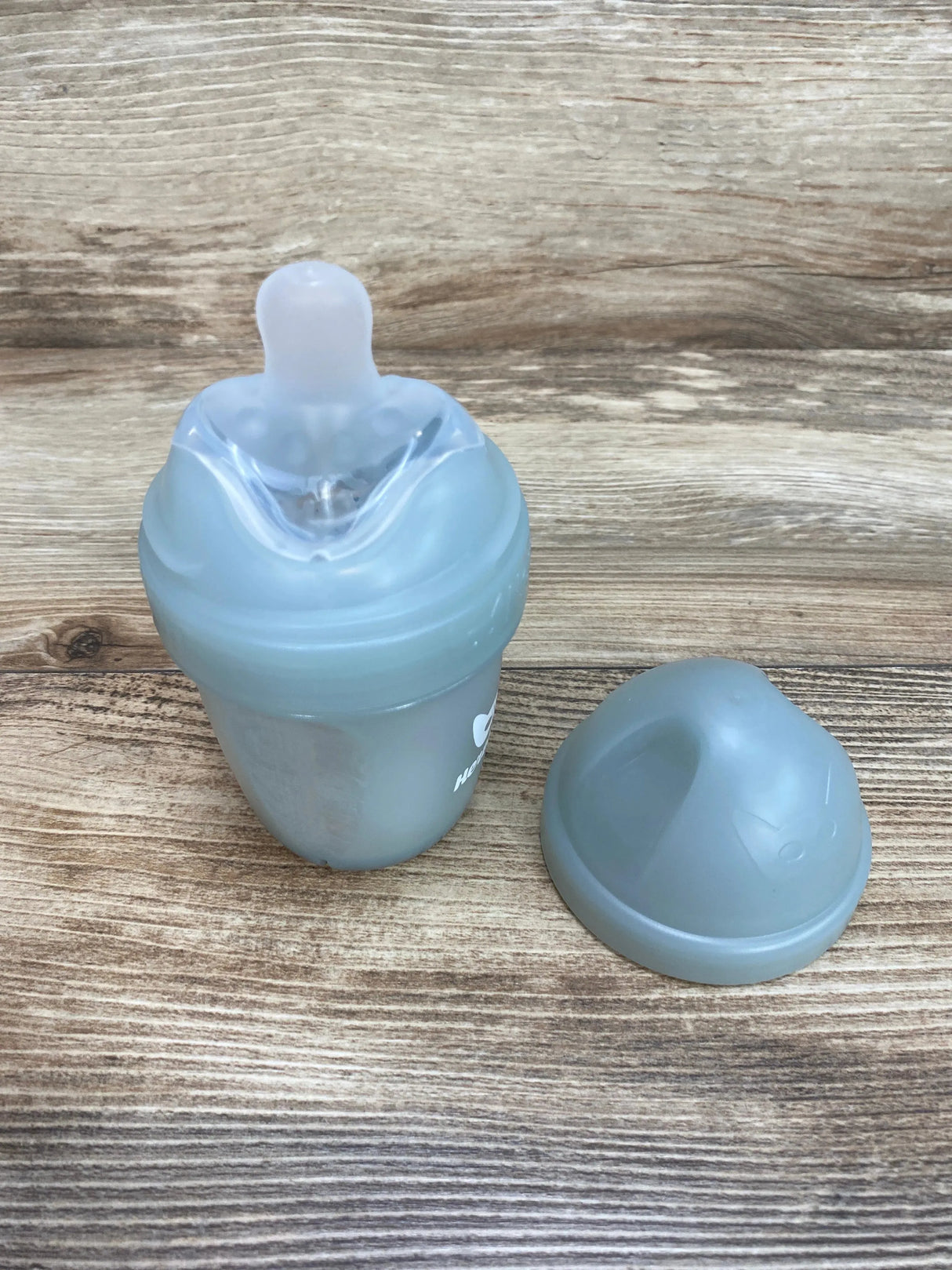 NEW Herobility Double Anti-Colic Baby Bottle LT 5fl. oz. Gray - Me n Mommy To Be