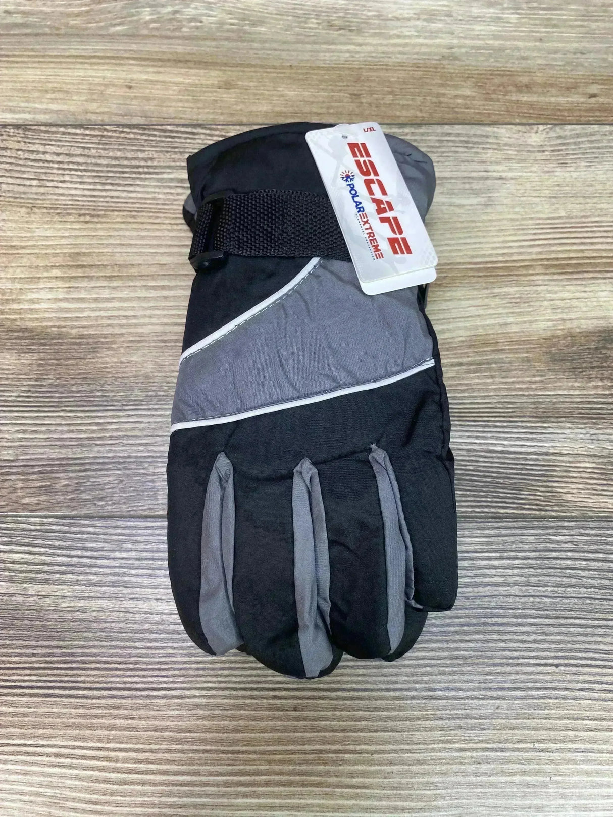 NEW Polar Extreme Insulated Youth Gloves Grey/Black OSFM - Me n Mommy To Be