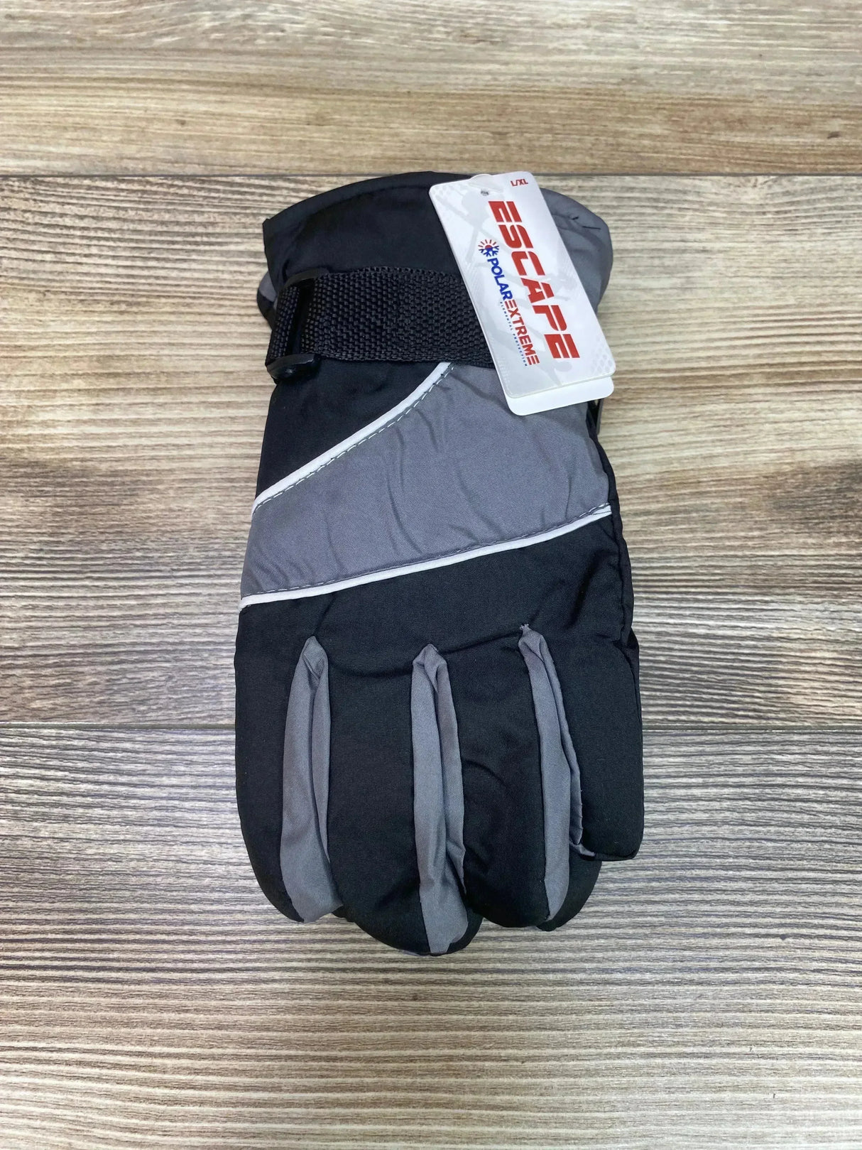 NEW Polar Extreme Insulated Youth Gloves Grey/Black OSFM - Me n Mommy To Be
