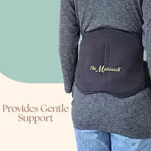 NEW Matriarch Pregnancy Support Maternity Belt Black sz L/XL - Me n Mommy To Be