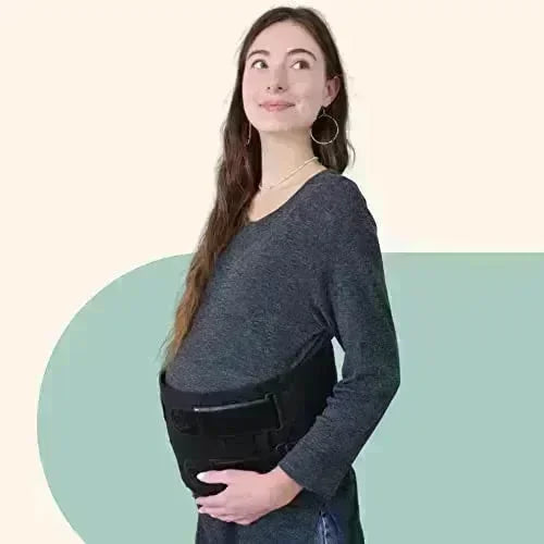 NEW Matriarch Pregnancy Support Maternity Belt Black sz L/XL - Me n Mommy To Be