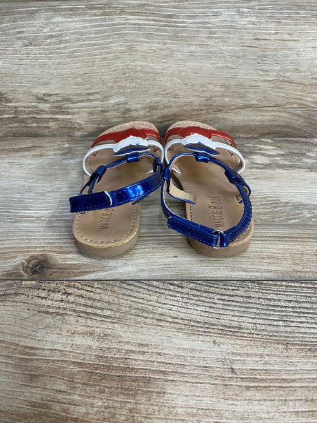 Maggie & Zoe USA Hearts Sandals sz 9c - Me n Mommy To Be