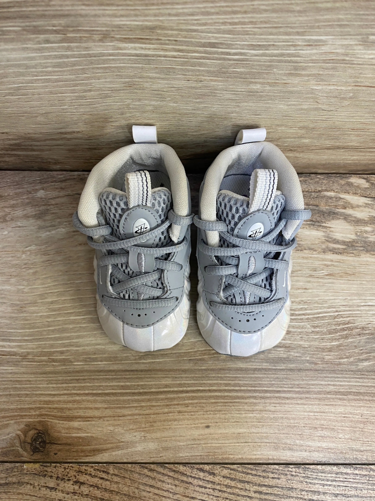 Nike Little Posite One Crib 'Light Solar Flare Heather' Sneakers sz 3c - Me n Mommy To Be