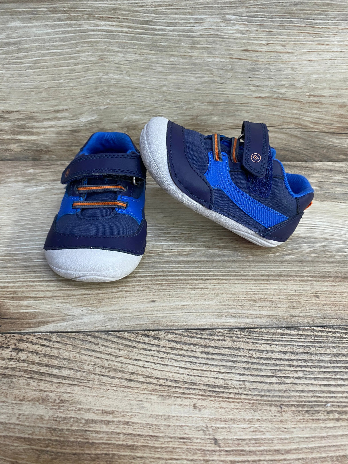 Stride Rite Soft Motion Kylin Sneakers Blue sz 3.5W - Me n Mommy To Be
