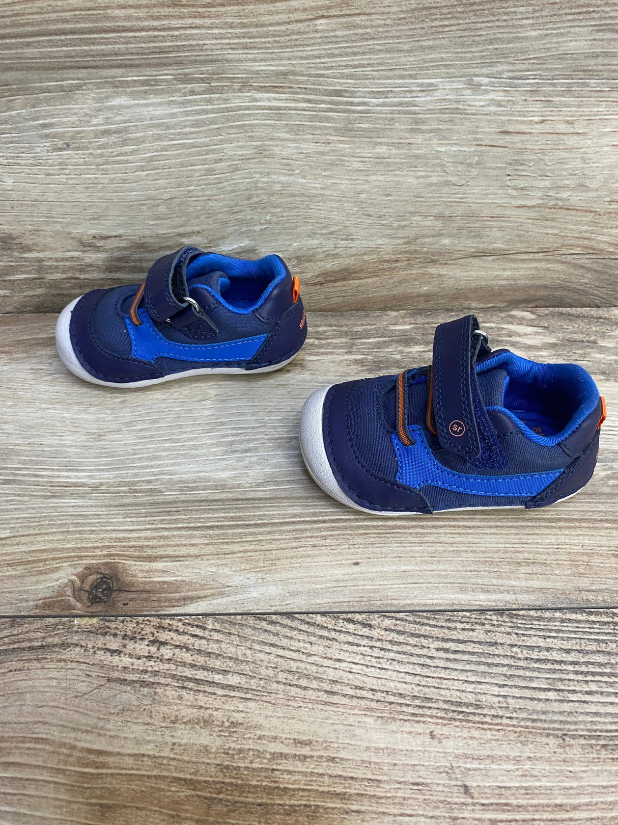 Stride Rite Soft Motion Kylin Sneakers Blue sz 3.5W - Me n Mommy To Be