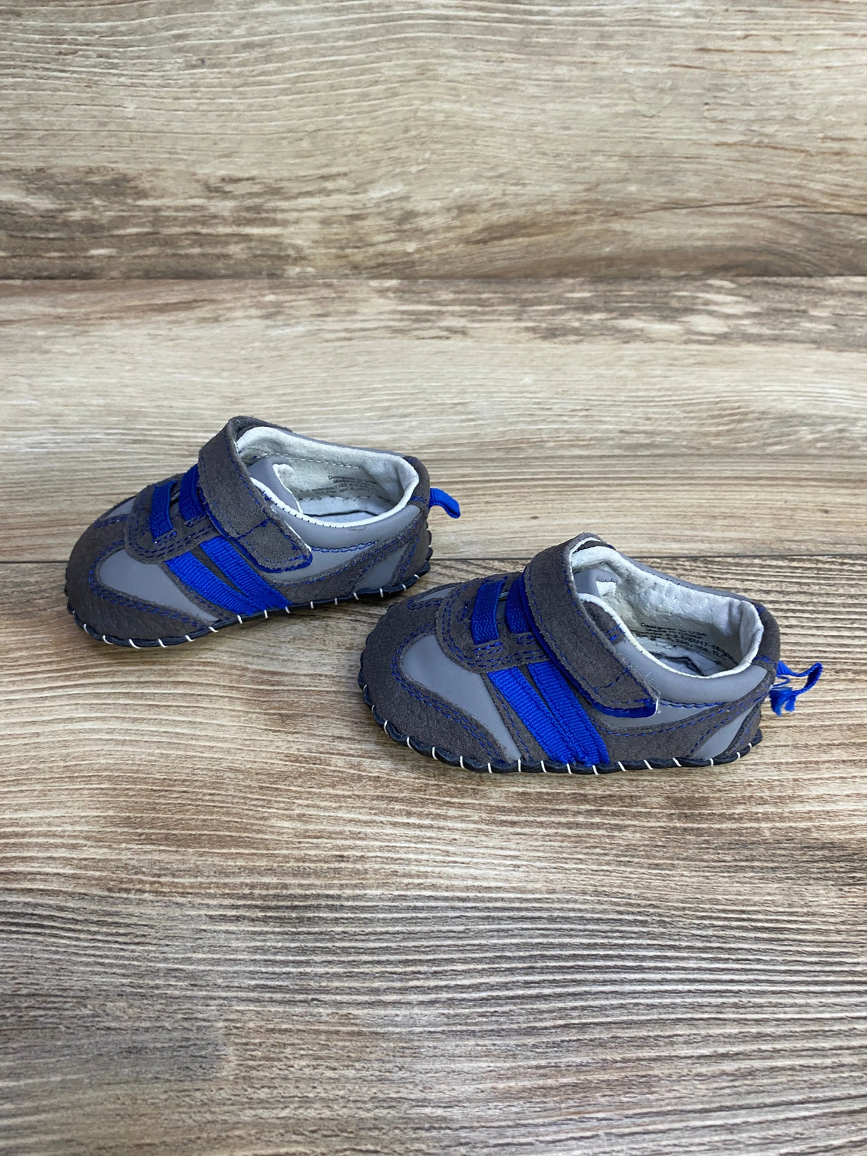 Pediped Originals Frederick Charcoal Blue sz 0-6m - Me n Mommy To Be