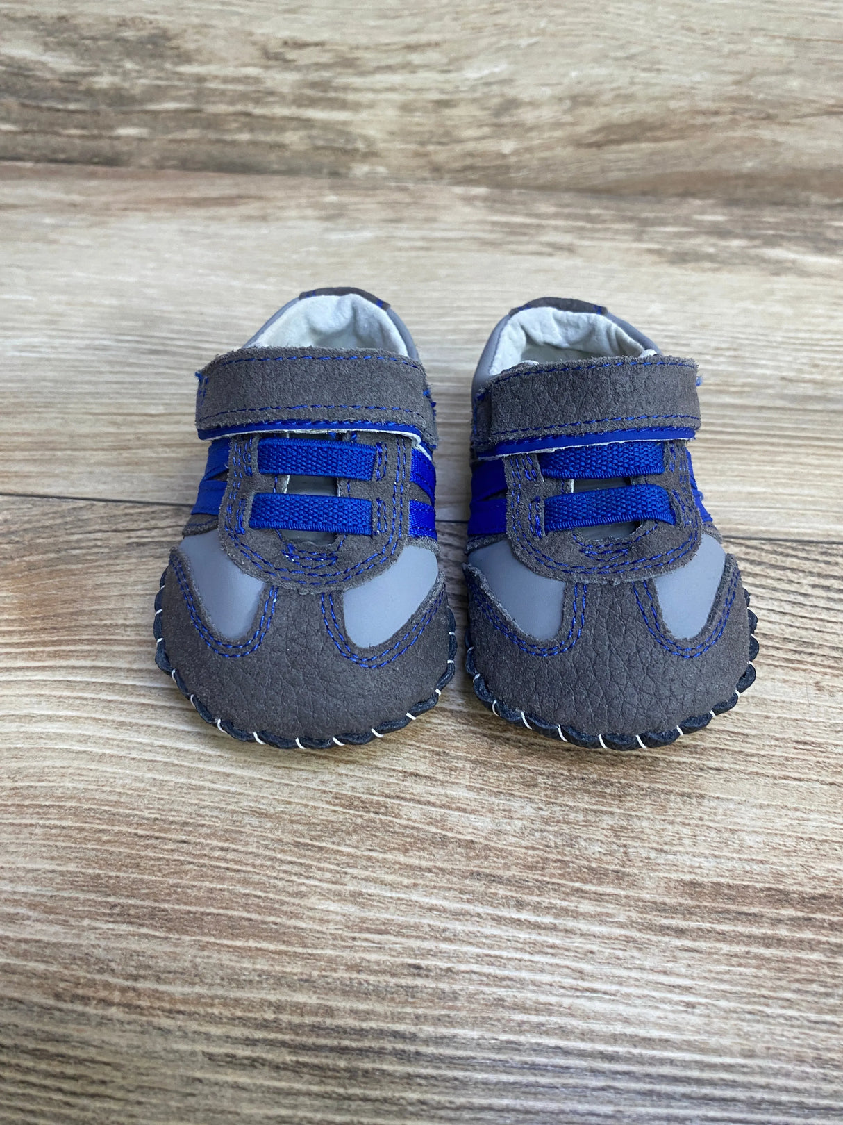 Pediped Originals Frederick Charcoal Blue sz 0-6m - Me n Mommy To Be