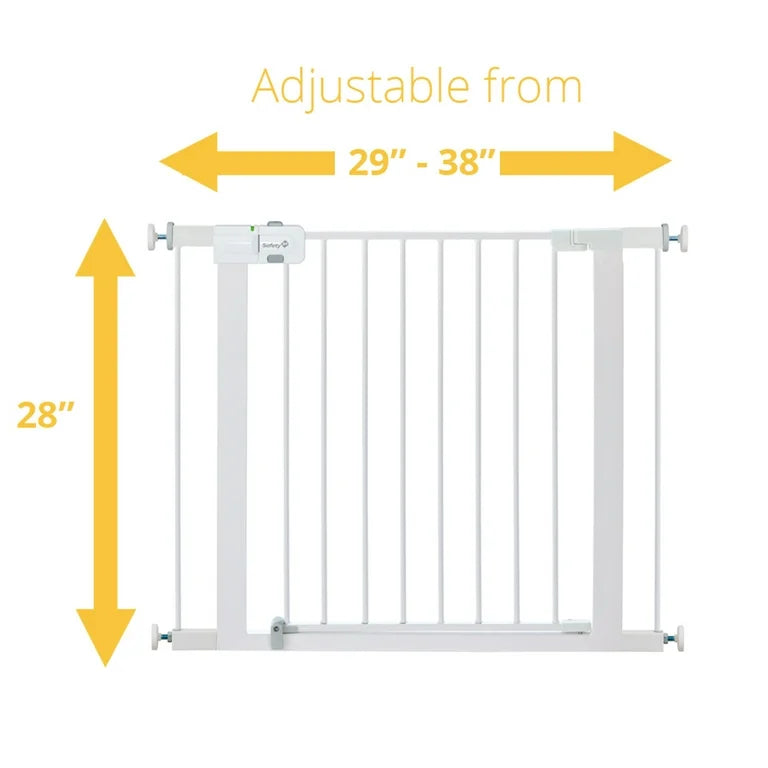 Safety 1st Easy Install Walk Through Safety Gate White 29-38'' 2pk
