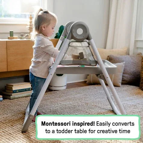 NEW Ingenuity Proper Positioner Create Up Multi-Mode Folding High Chair in Soulful Skies