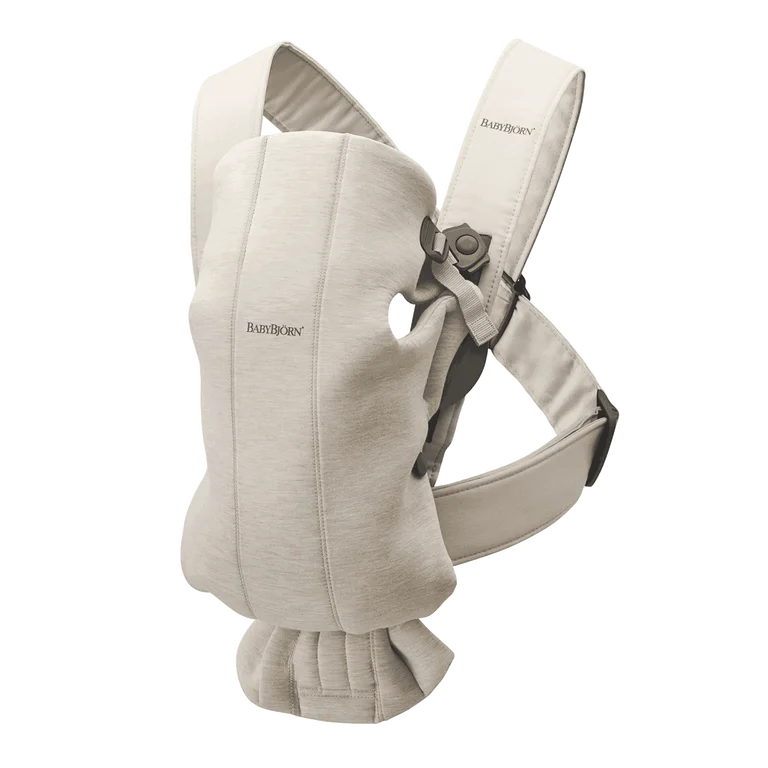 NEW BabyBjorn Baby Carrier Mini Jersey in Light Beige