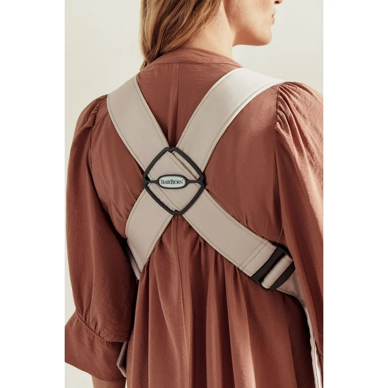 NEW BabyBjorn Baby Carrier Mini Jersey in Light Beige