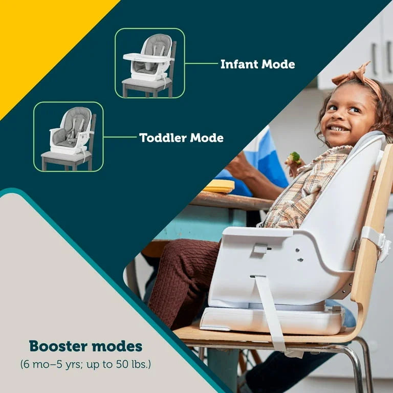 NWOT Safety 1st Grow and Go Rotating High Chair in French Gray