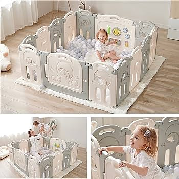Fortella Cloud Castle 14 Panel Foldable Playpen*
