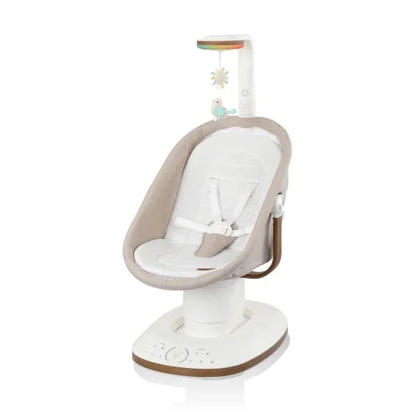 NEW Evenflo Elara 2-in-1 Smart Motion Swing & Soothing Nest in Coastal Coffee