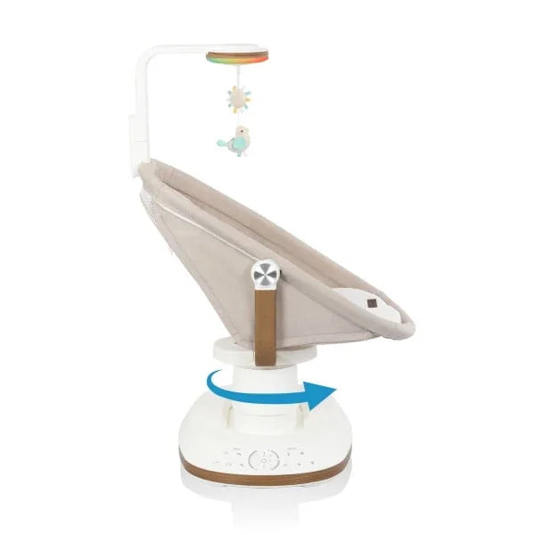 NEW Evenflo Elara 2-in-1 Smart Motion Swing & Soothing Nest in Coastal Coffee