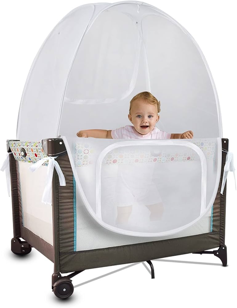 Baby & Beyond Pack N' Play Pop Up Tent Safety Net