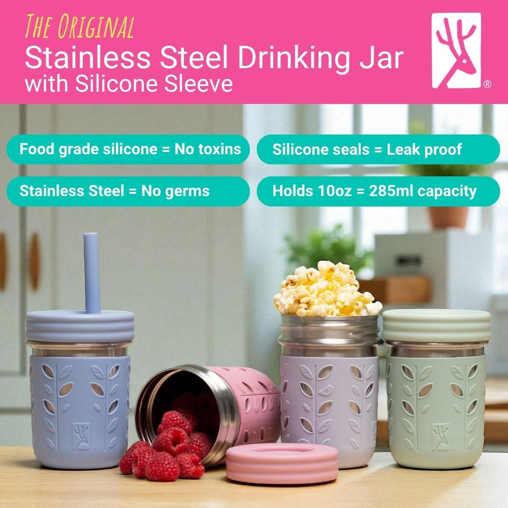 Elk & Friends 4pk Stainless Steel Tumblers/Food Storage 10oz