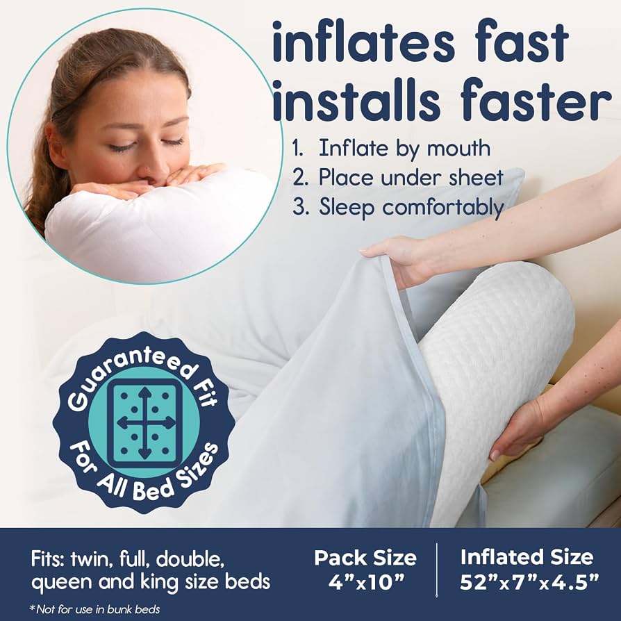 Hiccapop 2pk Inflatable Bed Bumpers