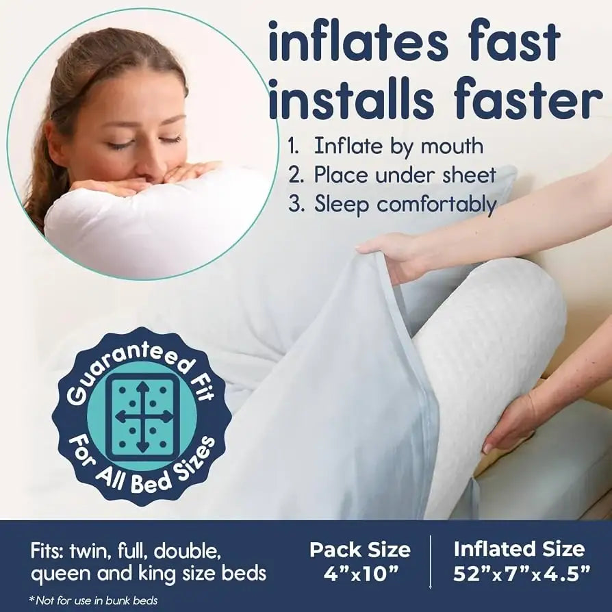 Hiccapop 2pk Inflatable Bed Bumpers