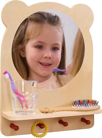NEW ODOXIA Toddler Montessori Mirror Self Care Station