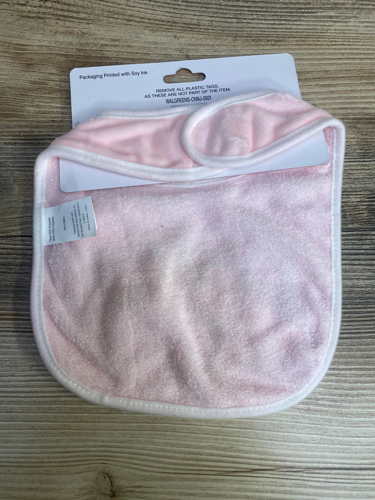 NEW Love In The Air Baby Bib "My 1st Valentine's Day" Pink - Me n Mommy To Be