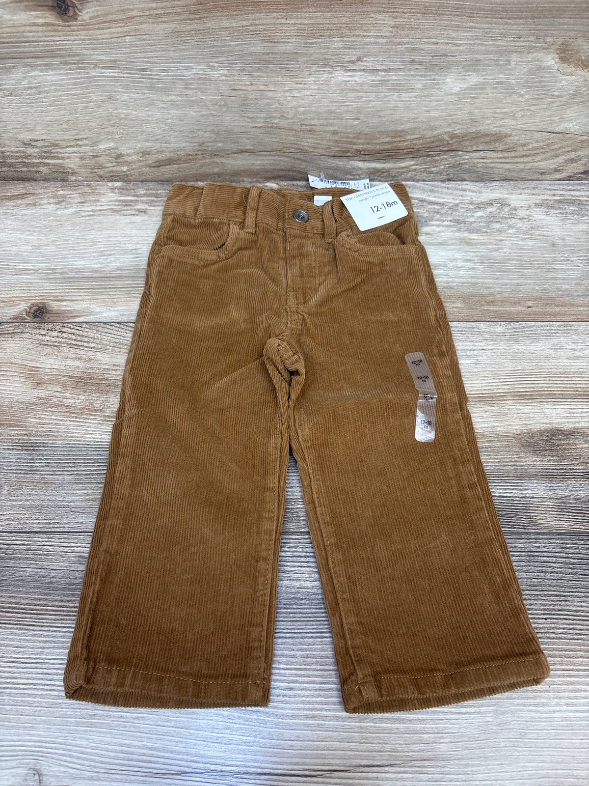 NEW Children's Place Corduroy Straight Pants Caramel sz 12-18m