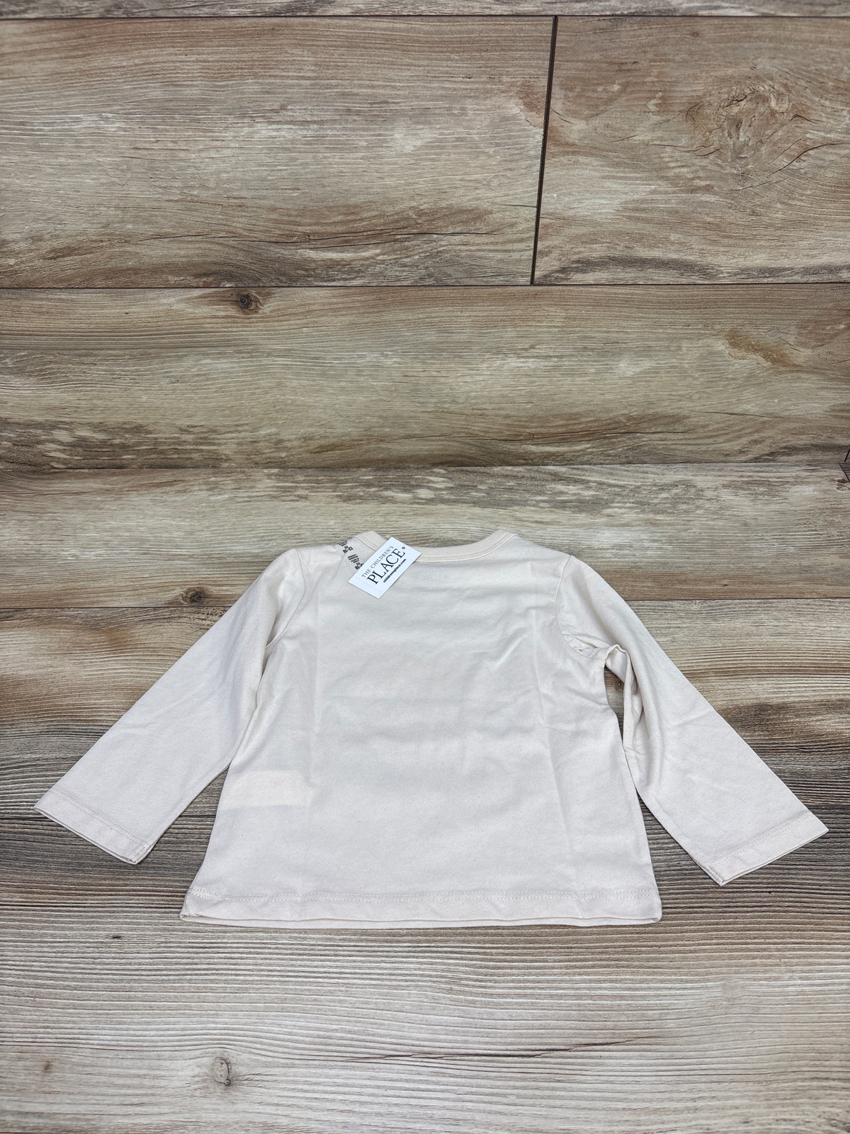 NEW Children's Place Cutest Pumpkin In The Patch Shirt Beige sz 12-18m