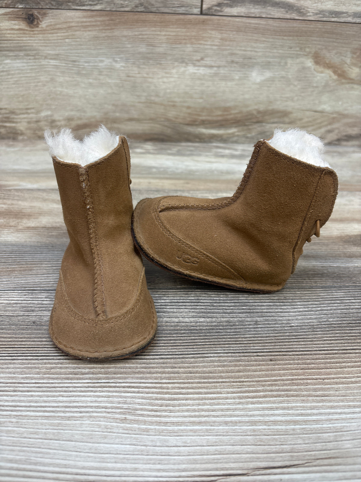 UGG Baby Boo Boots Chestnut sz 9-12m