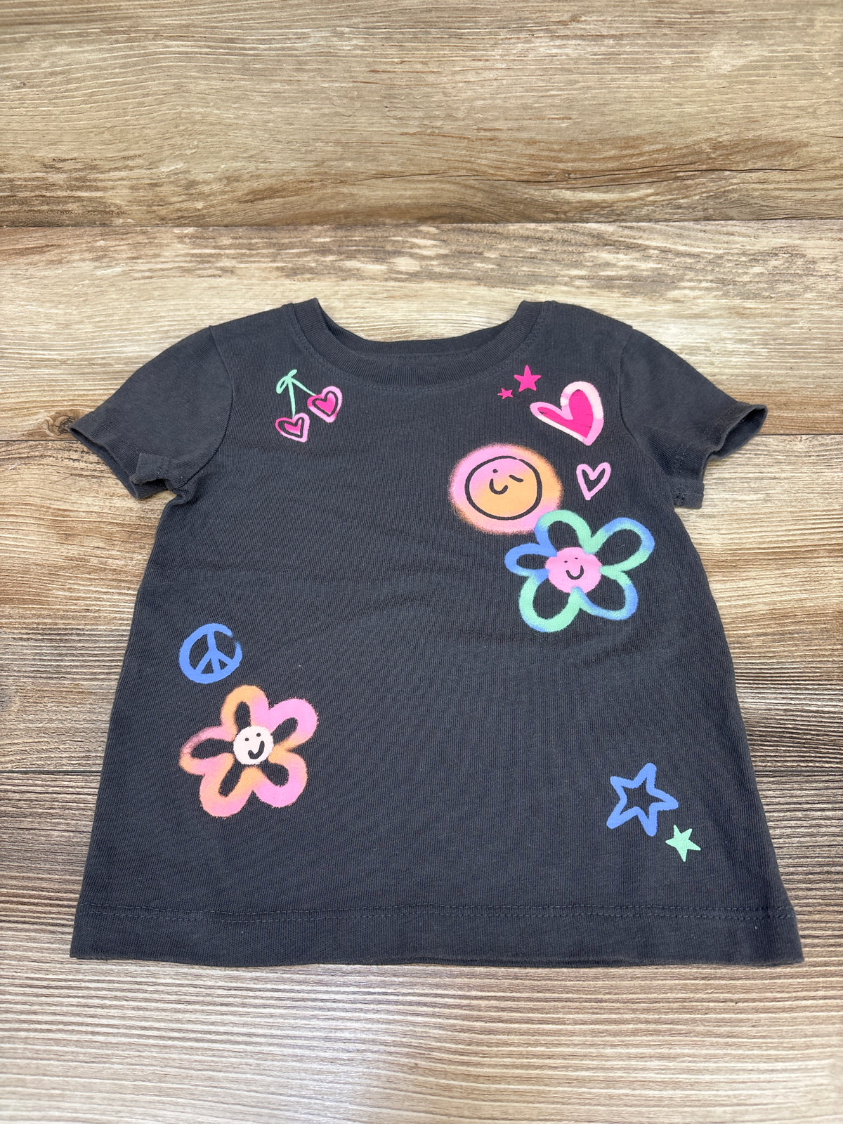 Jumping Beans Shirt Grey sz 2T