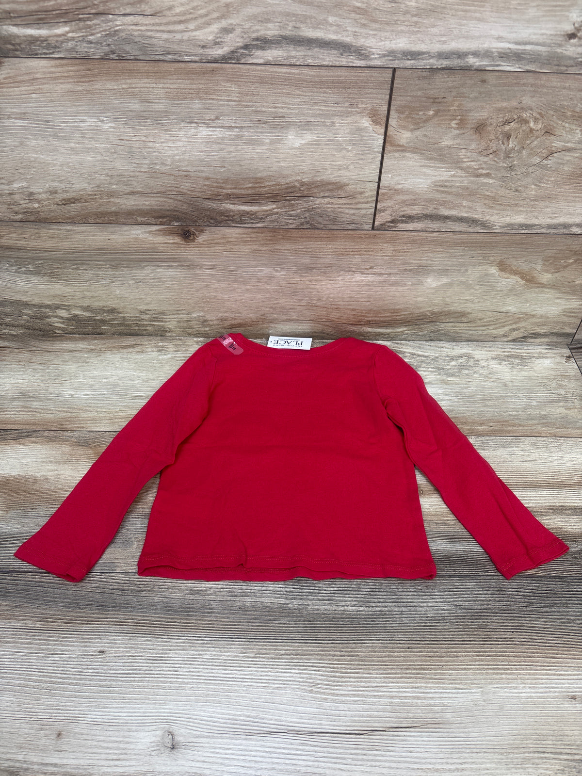 NEW Children's Place Waiting For Santa Shirt Red sz 3T