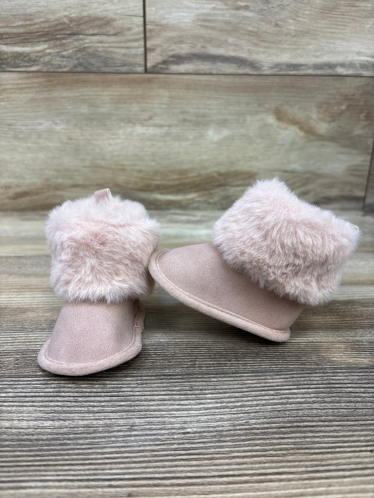 Carter's Baby Faux Fur Cuff Boots Pink sz 0c