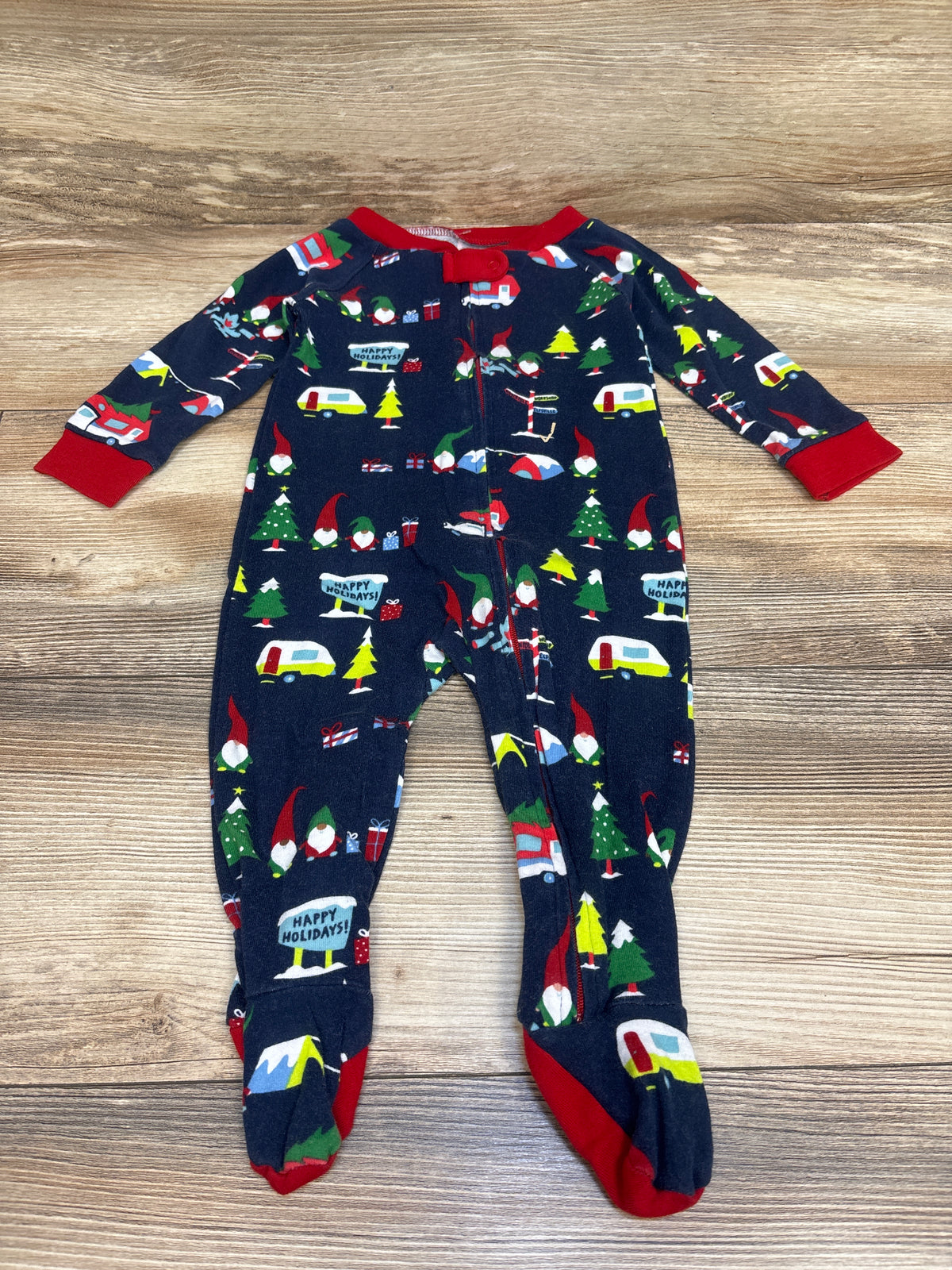 Wondershop Gnomes Sleeper Navy sz 6-9m