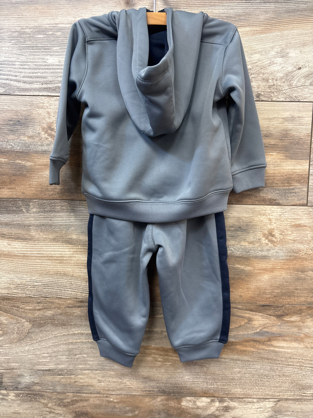 Nike 2pc Dri-Fit Hooded Tracksuit Set Grey sz 18m