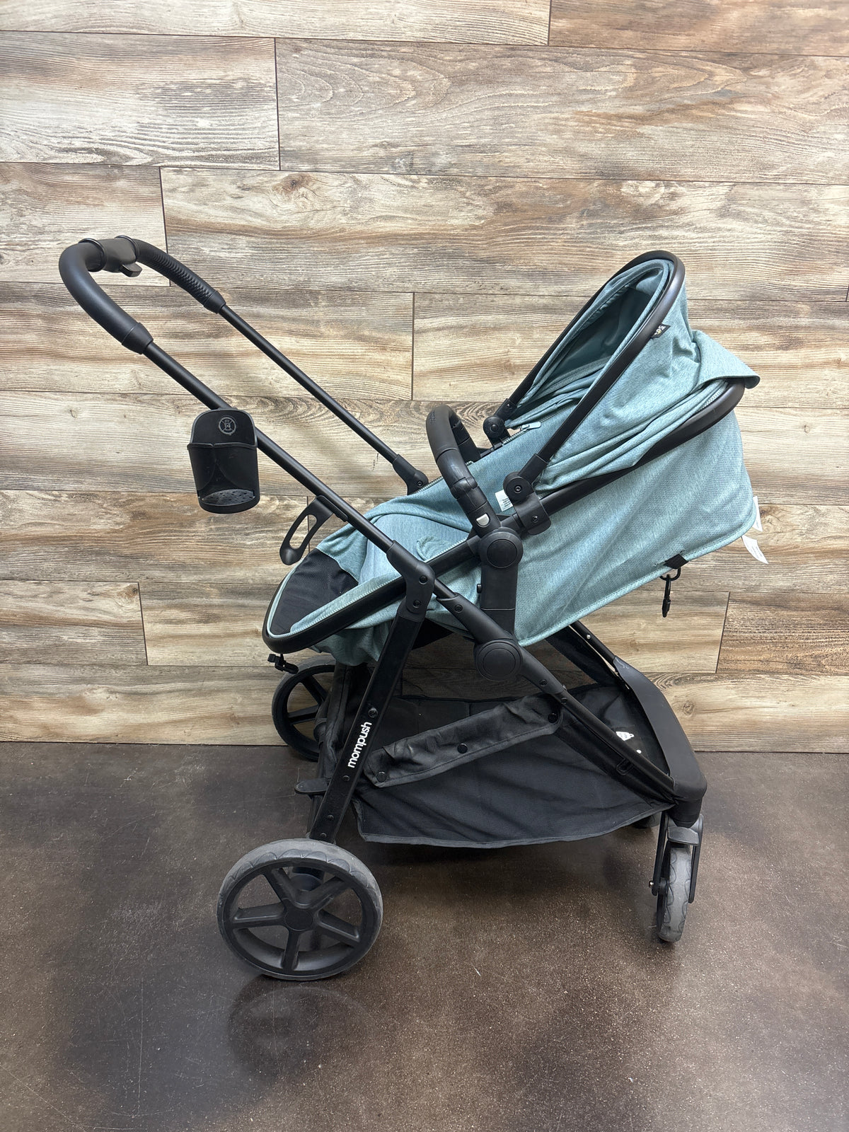 Mompush Wiz 2-in-1 Stroller with Bassinet Mode in Sage