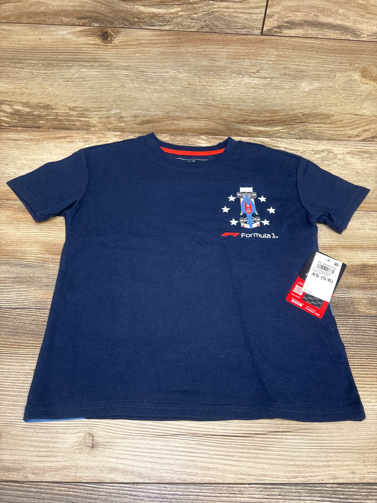NEW Epic Threads Formula 21 Shirt Navy sz 5/6T