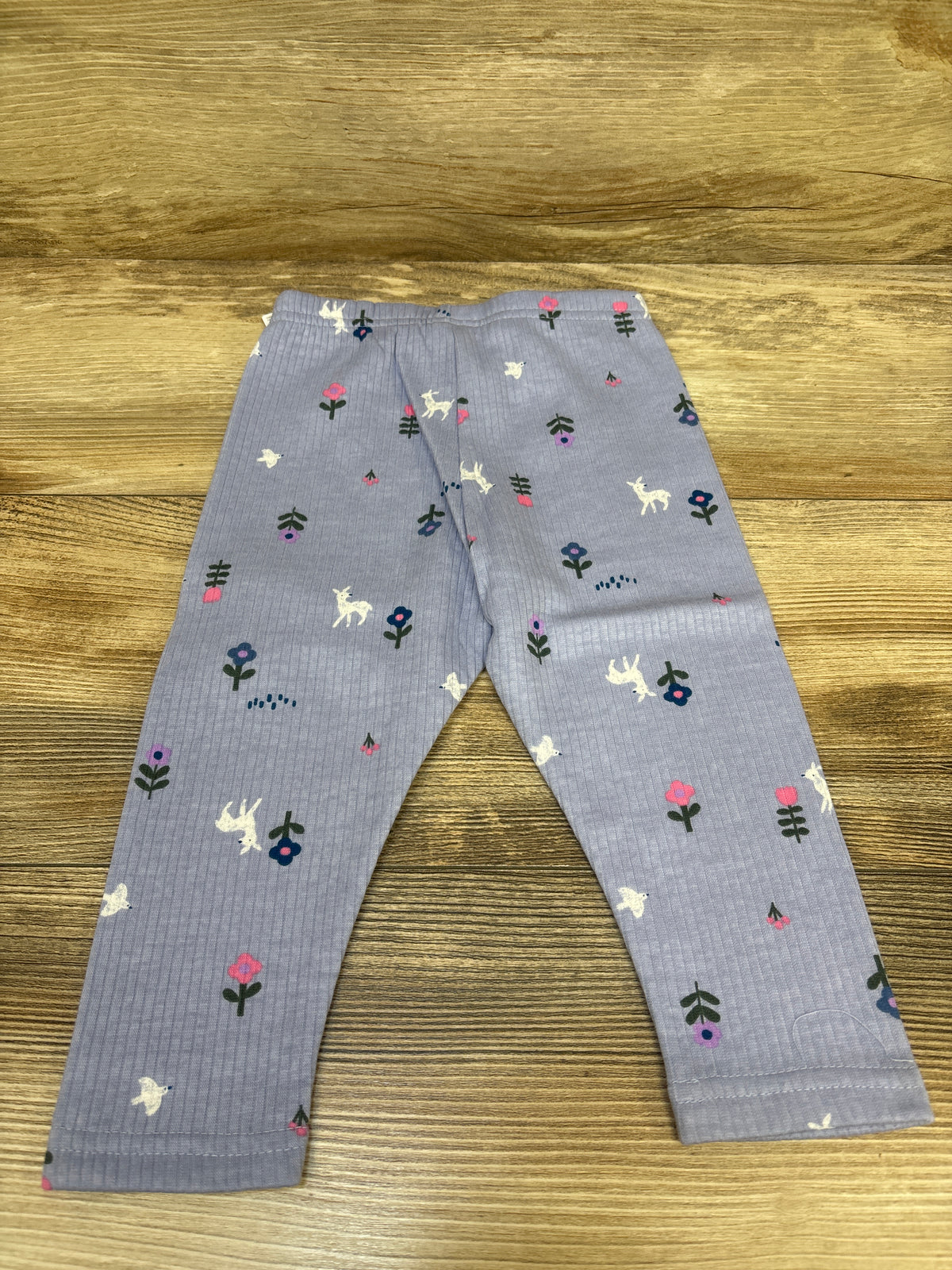 NEW Carter's Ribbed Leggings Blue sz 18m