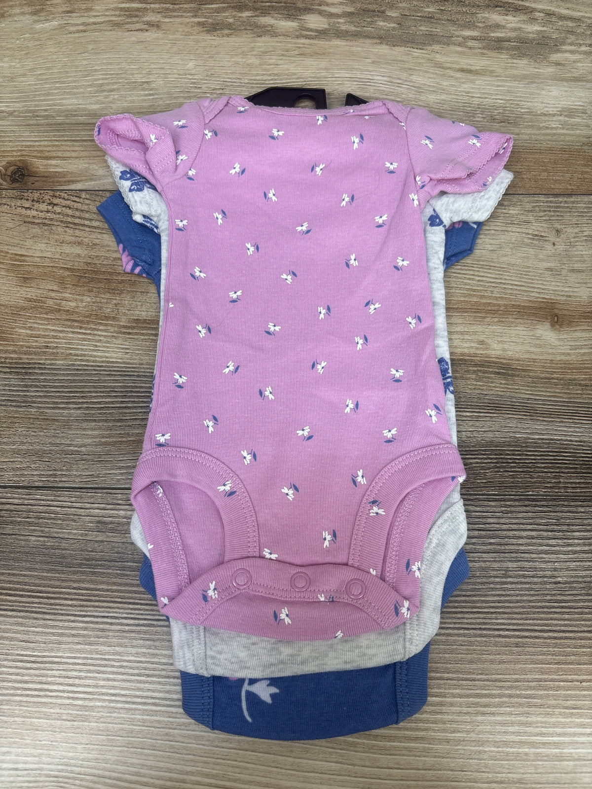 NEW Child Of Mine 3pk Bodysuits Blue sz Newborn