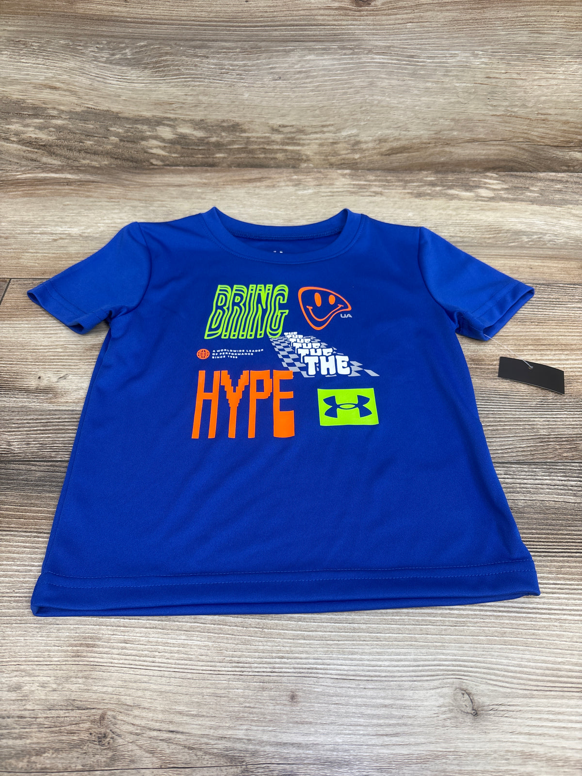NEW Under Armour Active Shirt Blue sz 2T